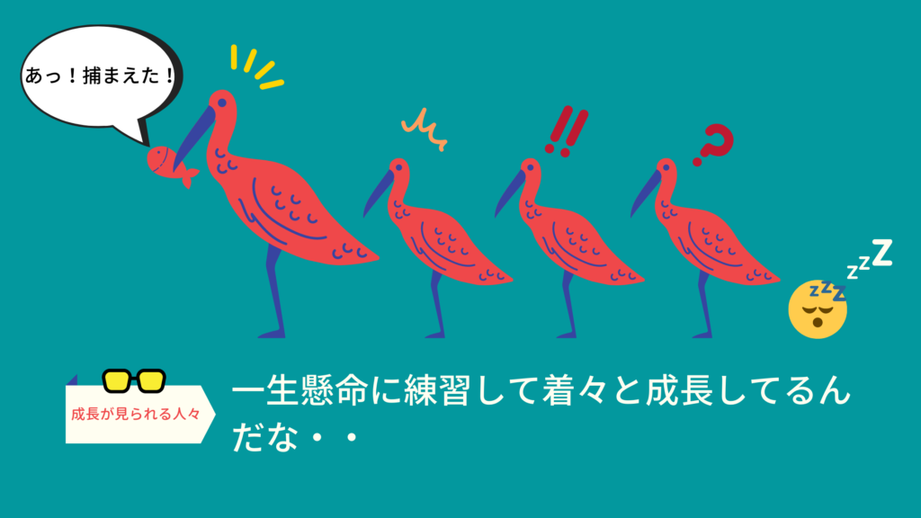 成長の時、嬉しい時